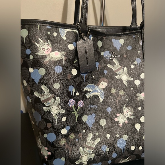 Coach Tote x Baseman (limited edition) Bag EUC - Picture 6 of 14
